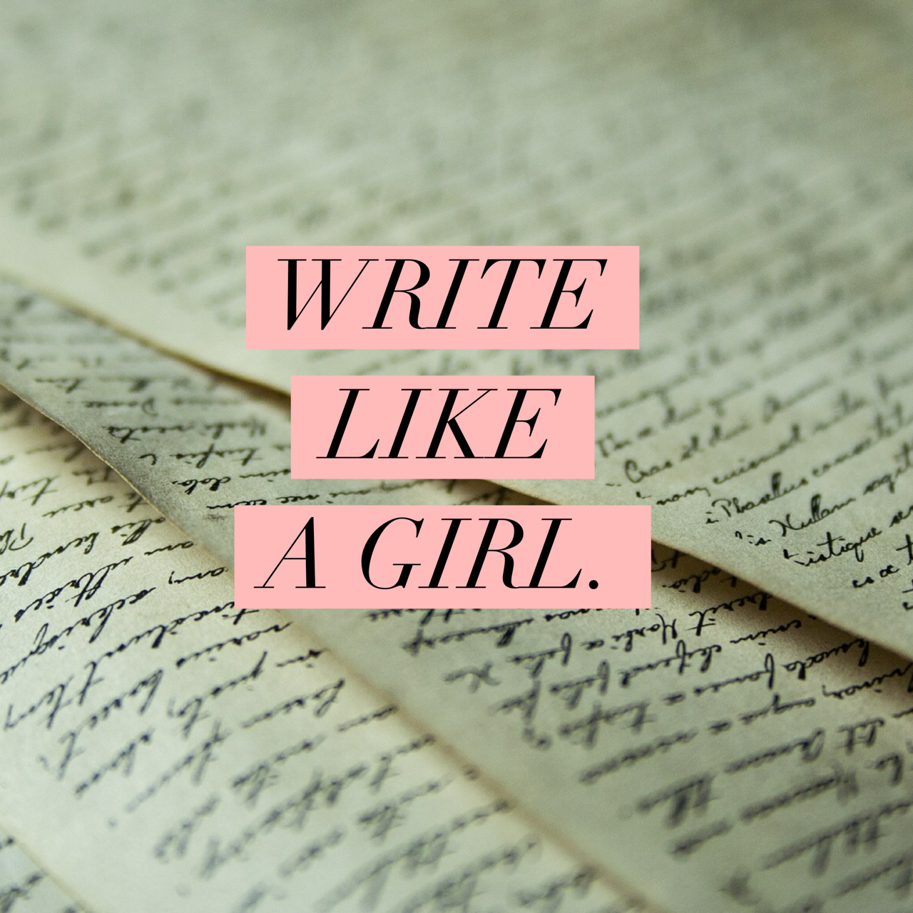 How to Write Like a Girl - javacia.com